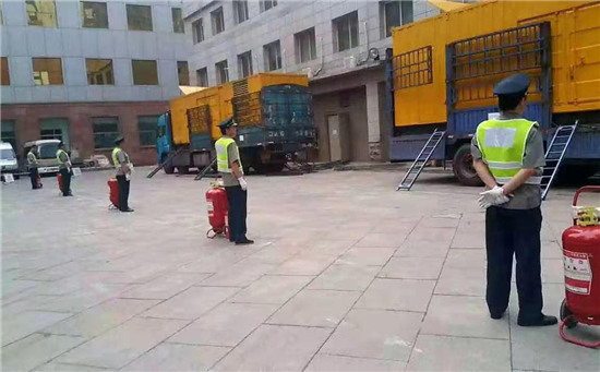 龙湖镇租赁发电机案例